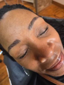 Eyebrow Tattoo result by Gaze Lash and Brow Bar in Charlotte, NC