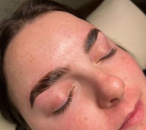 Eyebrow Tattoo result by Gaze Lash & Brow Bar in Arden, NC