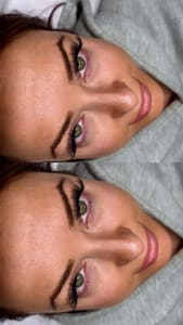 Eyebrow Tattoo result by Gaze Lash Studio in Racine, WI