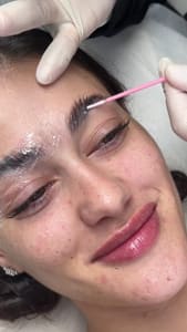 Eyebrow Tattoo result by Gean Beauty Salon & Academy in Hollywood, FL