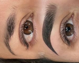 Eyebrow Tattoo result by Geisha Ink Permanent Make Up in Sherman Oaks, CA