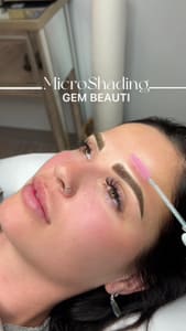 Eyebrow Tattoo result by Gem Beauti in Garden Grove, CA