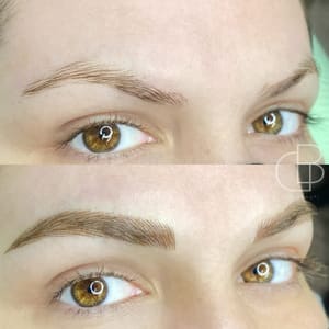 Eyebrow Tattoo result by Gem Beauti in Garden Grove, CA