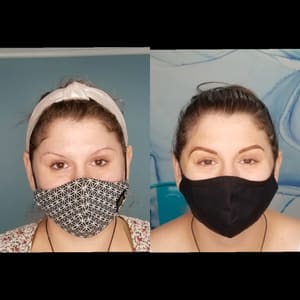 Eyebrow Tattoo result by Gem City Permanent Cosmetics in Erie, PA