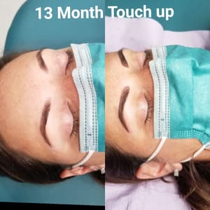 Eyebrow Tattoo result by Gem City Permanent Cosmetics in Erie, PA