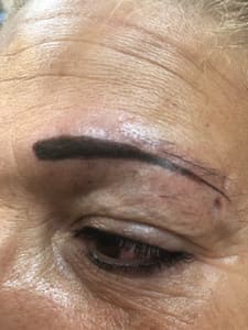 Eyebrow Tattoo result by Gemma Montie’s Permanent Cosmetics in Palm Bay, FL