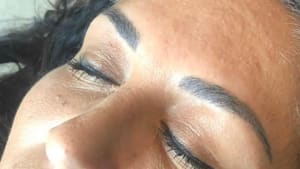 Eyebrow Tattoo result by Gena Bradley Permanent Makeup in Rancho Cucamonga, CA