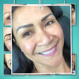 Eyebrow Tattoo result by Gena Bradley Permanent Makeup in Rancho Cucamonga, CA