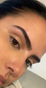 Eyebrow Tattoo result by Gene Beauty Studio - Brow & Lash studio in Miramar, FL