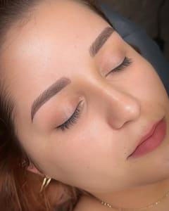 Eyebrow Tattoo result by Gene Brow Studio in Katy, TX
