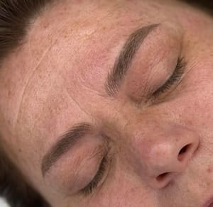 Eyebrow Tattoo result by Gene Phillips Brow Art in Katy, TX