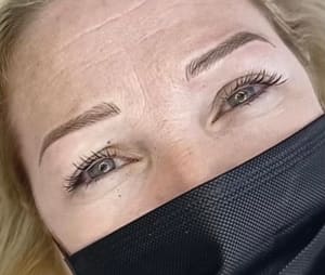 Eyebrow Tattoo result by Gentle Touch by Melissa in Woodbury, NY