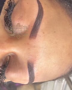 Eyebrow Tattoo result by GG Aesthetics in St Louis, MO