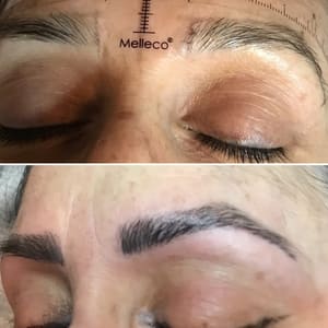 Eyebrow Tattoo result by Ghada's Boston Threading, Waxing & Microblading in Boston, MA