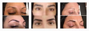 Eyebrow Tattoo result by Ghada's Boston Threading, Waxing & Microblading in Boston, MA