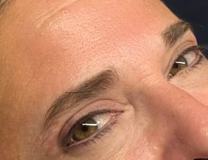 Eyebrow Tattoo result by GhpsyRose permanent makeup in Oak Island, NC