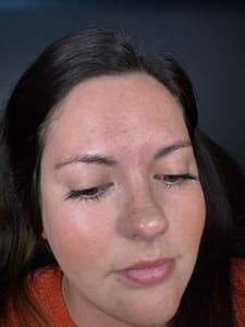 Eyebrow Tattoo result by GhpsyRose permanent makeup in Oak Island, NC