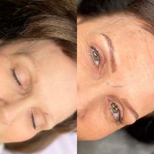 Eyebrow Tattoo result by GiacMicro & Aesthetics in Greenville, SC