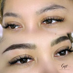 Eyebrow Tattoo result by Gift Permanent Makeup Studio in Flushing, NY