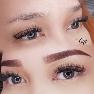Eyebrow Tattoo result by Gift Permanent Makeup Studio in Flushing, NY