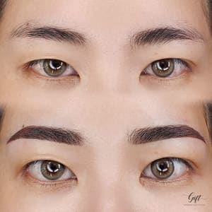 Eyebrow Tattoo result by Gift Permanent Makeup Studio in Flushing, NY