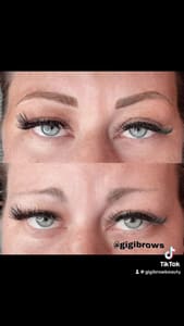 Eyebrow Tattoo result by Gigi Brows & Beauty Co Microblading & Permanent Makeup Clinic in Cape Coral, FL