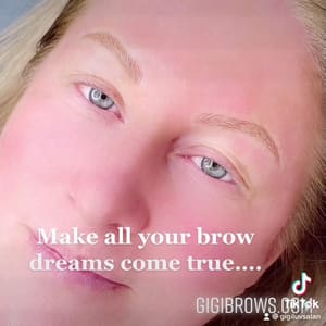 Eyebrow Tattoo result by Gigi Brows & Beauty Co Microblading & Permanent Makeup Clinic in Cape Coral, FL
