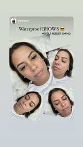 Eyebrow Tattoo result by Gigi Precision Beauty in Pompano Beach, FL