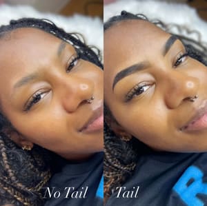 Eyebrow Tattoo result by Gigi Precision Beauty in Pompano Beach, FL