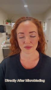 Eyebrow Tattoo result by Gild Beauty Bar in Redding, CA