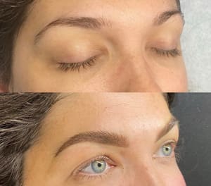 Eyebrow Tattoo result by Gilt Artistry Aesthetics in Sparks, GA