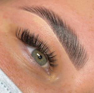 Eyebrow Tattoo result by Gilt Esthetics LLC in Eminence, KY