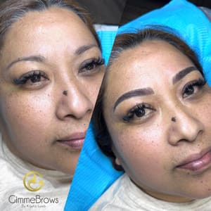 Eyebrow Tattoo result by GimmeBrows in Cypress, CA