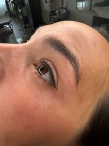 Eyebrow Tattoo result by Gina Markle PMU in Santa Rosa, CA