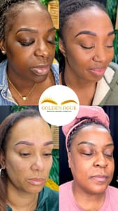 Eyebrow Tattoo result by Girasoula Esthetics in Brownsburg, IN