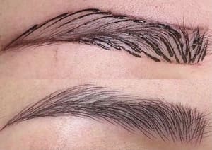 Eyebrow Tattoo result by Giselli Brows in St Cloud, FL