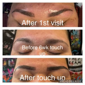 Eyebrow Tattoo result by Give Me Face Beauty Bar in Osseo, MN