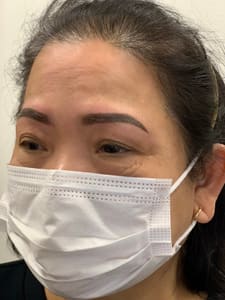 Eyebrow Tattoo result by Gjglamistry in Arlington Heights, IL