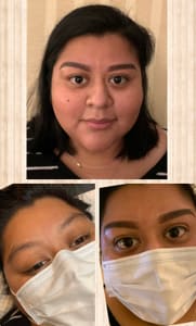 Eyebrow Tattoo result by Gjglamistry in Arlington Heights, IL