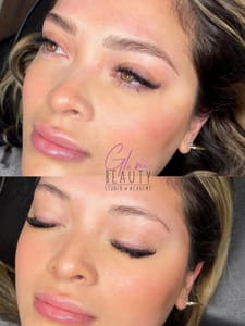 Eyebrow Tattoo result by Glam beauty academy in Palm Bay, FL