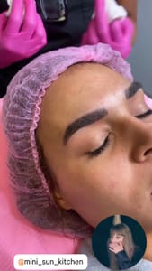 Eyebrow Tattoo result by Glam beauty academy in Palm Bay, FL