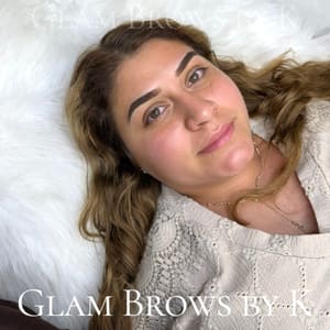Eyebrow Tattoo result by Glam Brows by K Cosmetic Tattoo Artist in Gurnee, IL