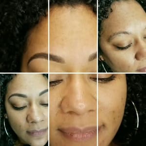 Eyebrow Tattoo result by Glam by Gee Gee Beauty Bar in Kansas City, MO