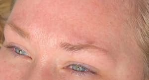 Eyebrow Tattoo result by Glam By Selena in Franklin, TN