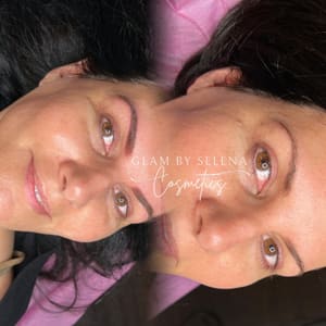 Eyebrow Tattoo result by Glam By Selena in Franklin, TN