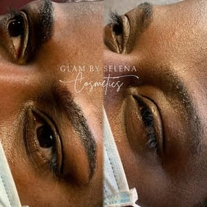 Eyebrow Tattoo result by Glam By Selena in Franklin, TN
