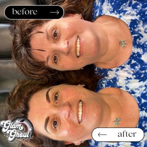 Eyebrow Tattoo result by Glam Ghoul Esthetics LLC in Valrico, FL