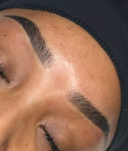 Eyebrow Tattoo result by Glam Haus in Houston, TX