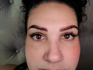 Eyebrow Tattoo result by Glam Haus in Houston, TX