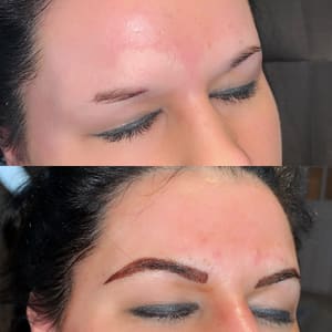 Eyebrow Tattoo result by Glam Ink in Crestwood, KY